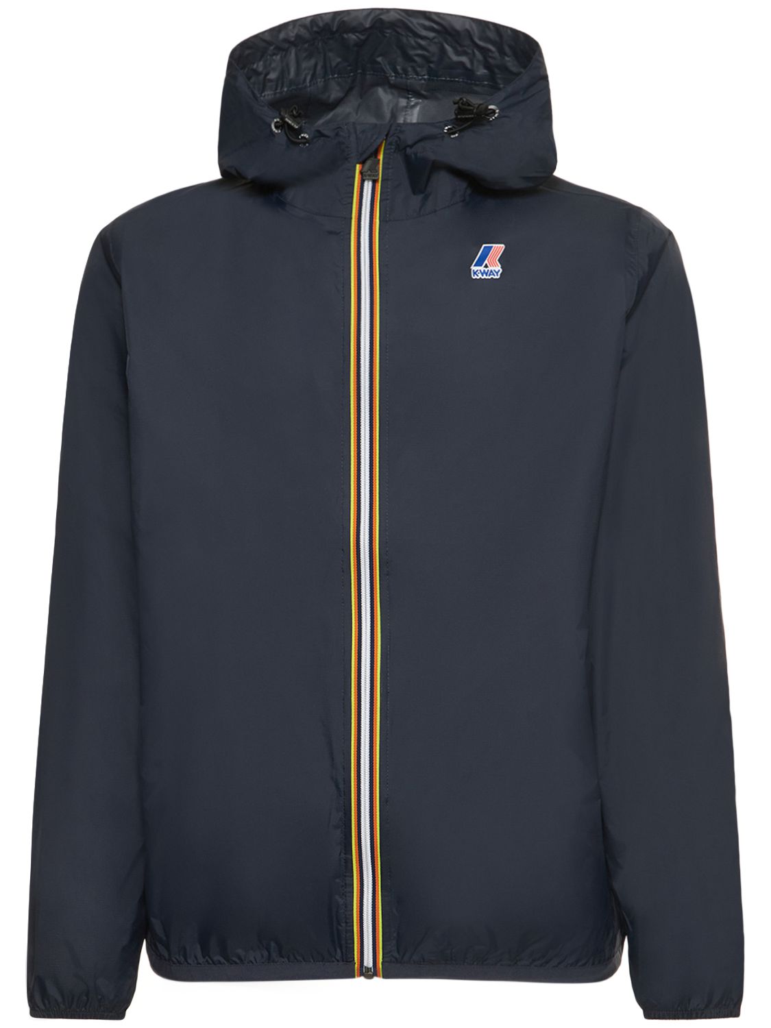 Shop K-way Le Vrai 3.0 Claude Jacket In Blue Depth