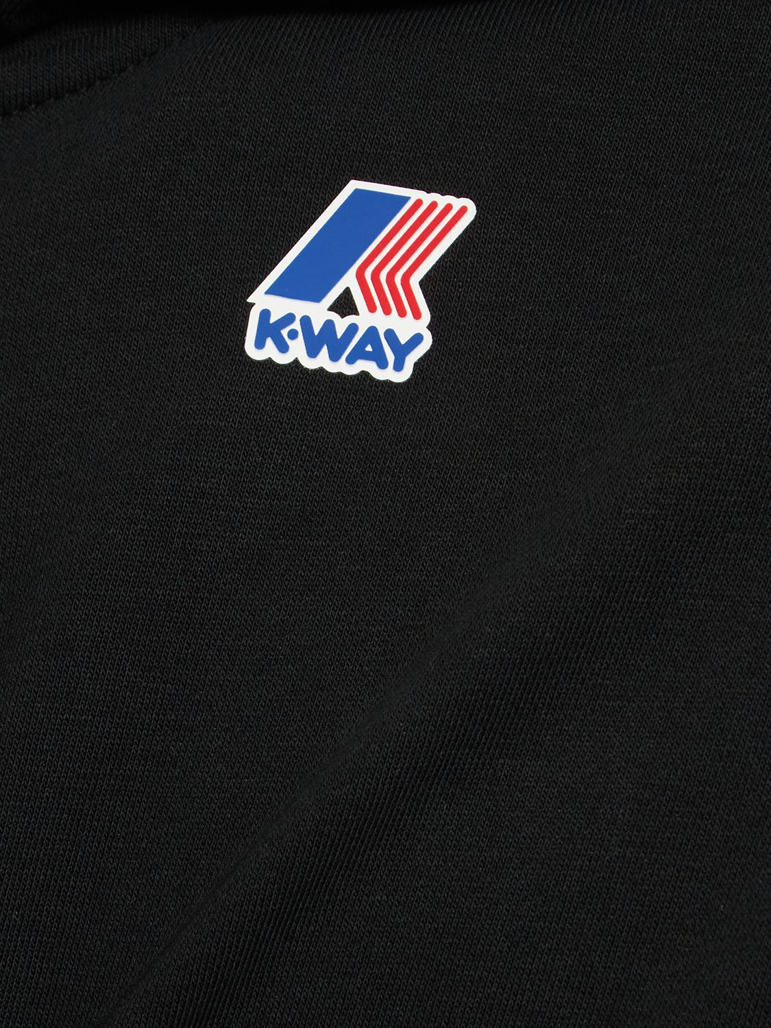 Shop K-way Le Vrai Arniel Sweatshirt In Black Pure