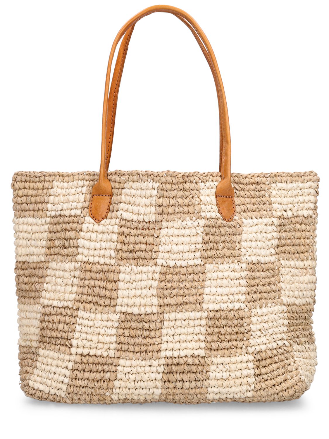 Franci Raffia Tote Bag