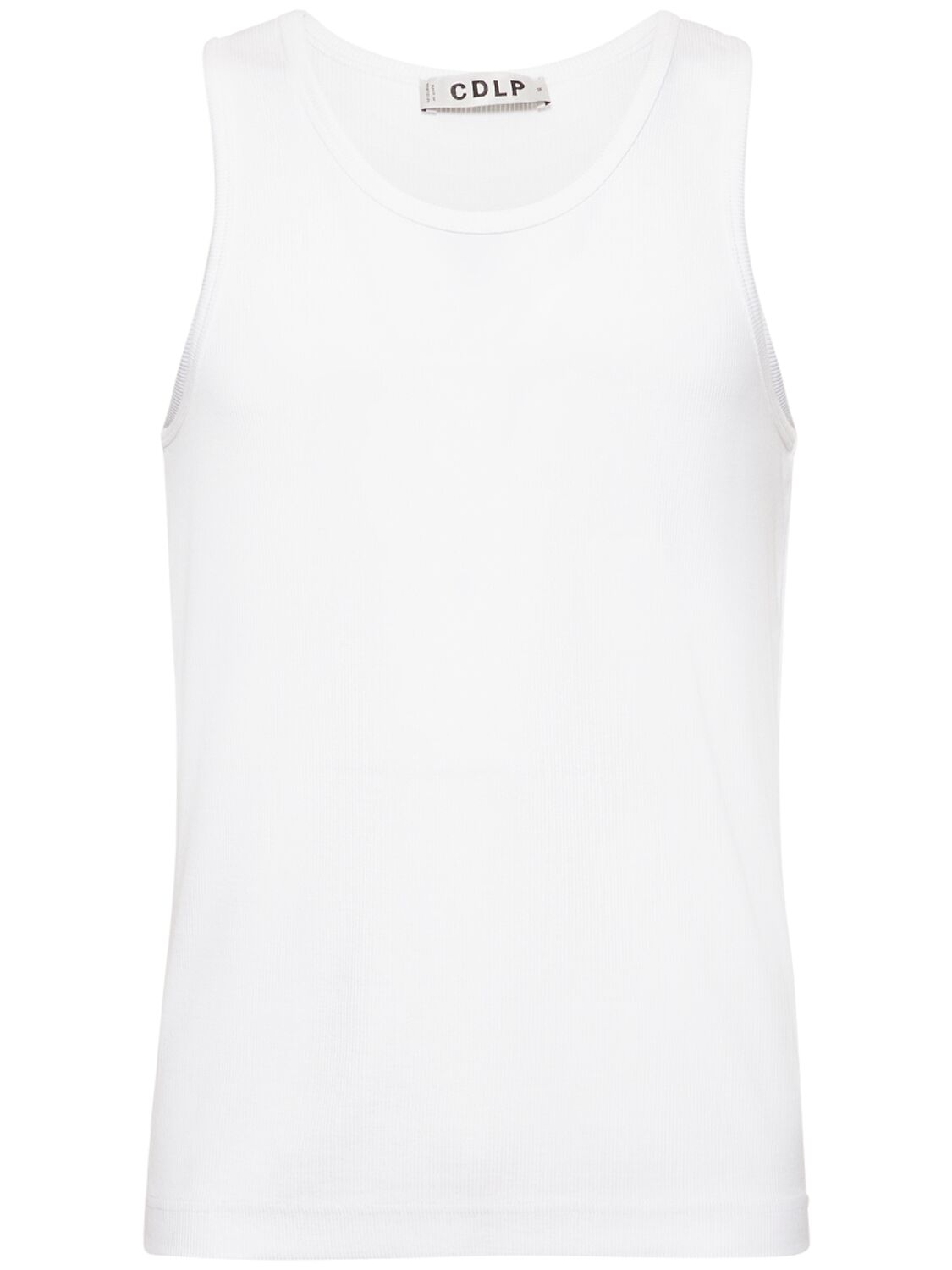 Ribbed Lyocell 
Cotton Tank Top