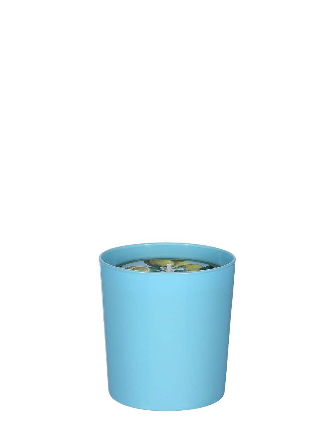 Dolce & Gabbana Lemon Scented Candle In Blue