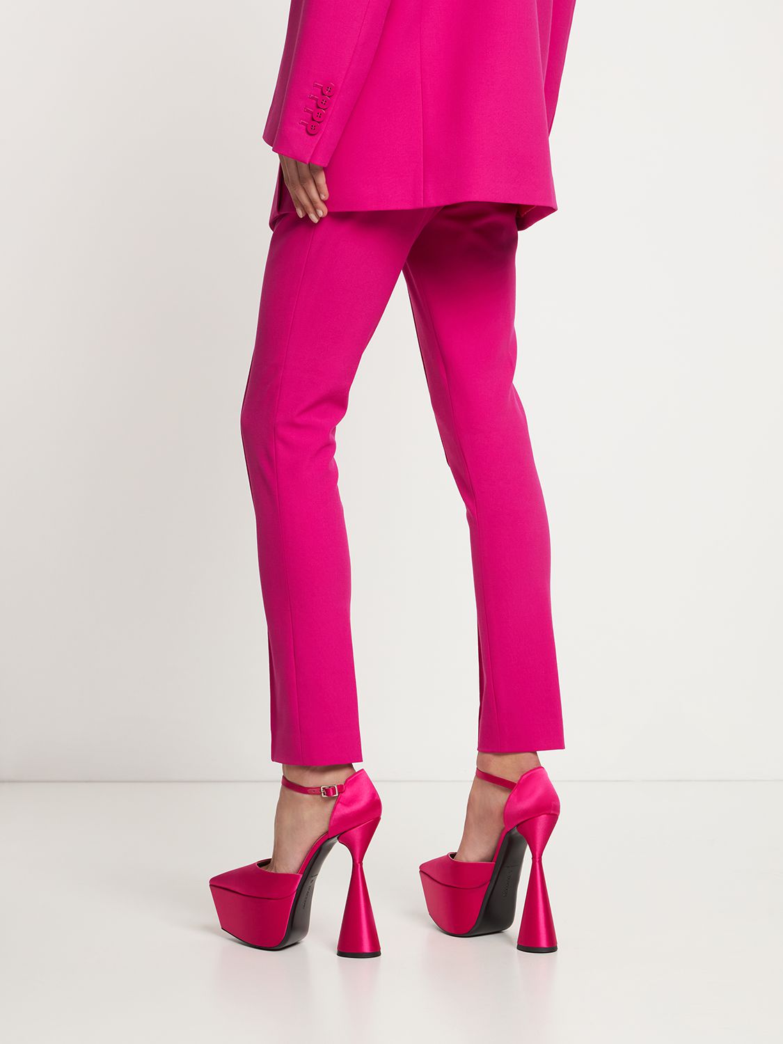 150mm Reign Satin Pumps