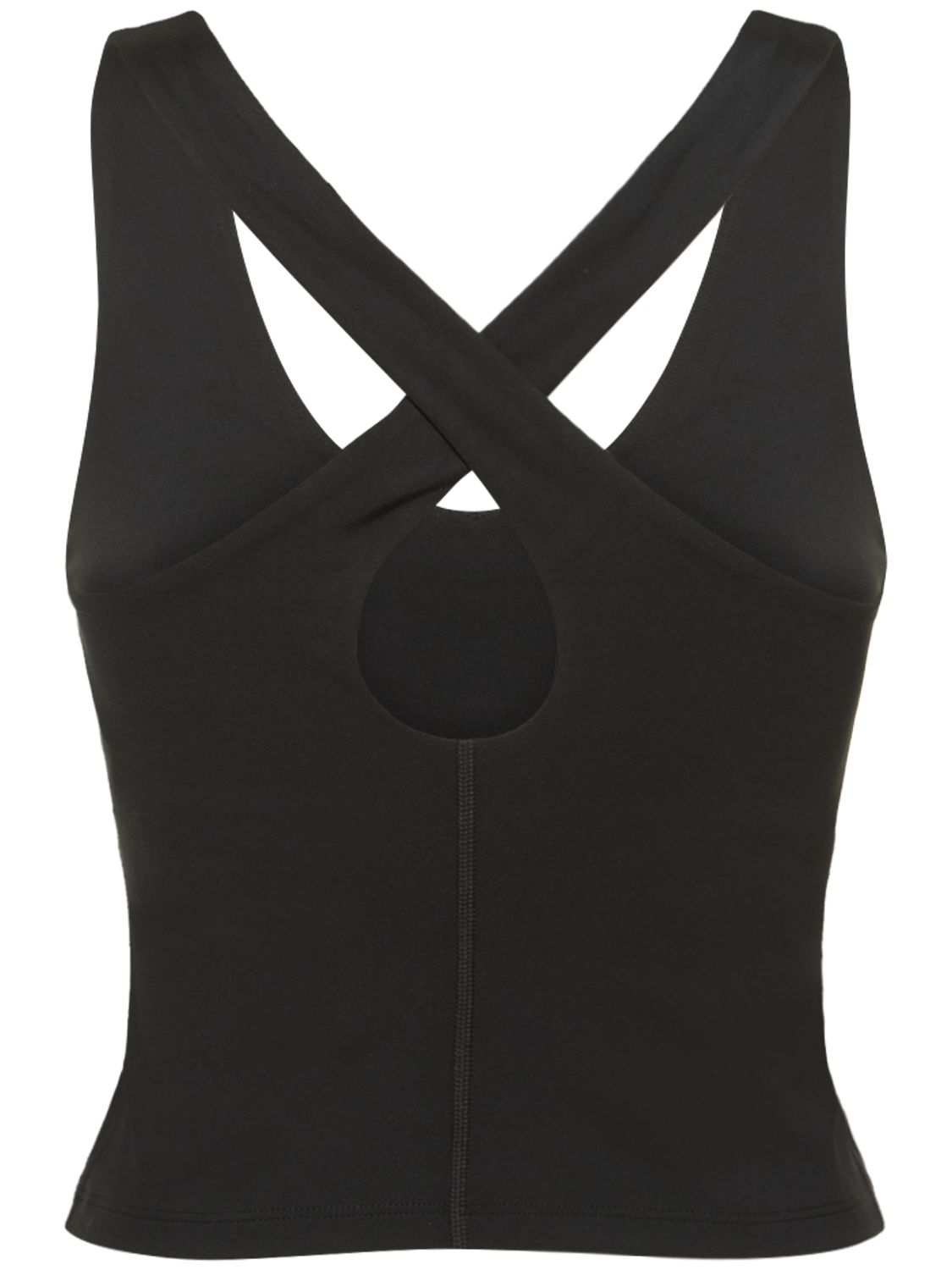 Shop Girlfriend Collective Zoe Super-stretch Tank Top In Black