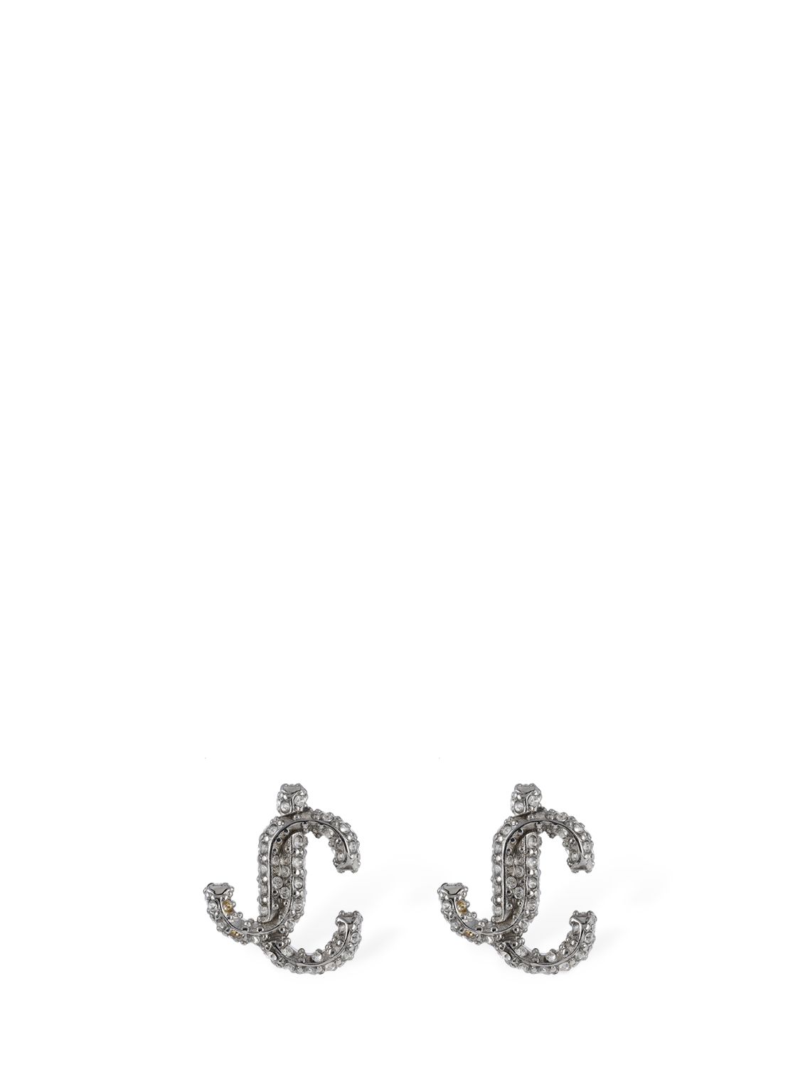 Jc Crystal Stud Earrings
