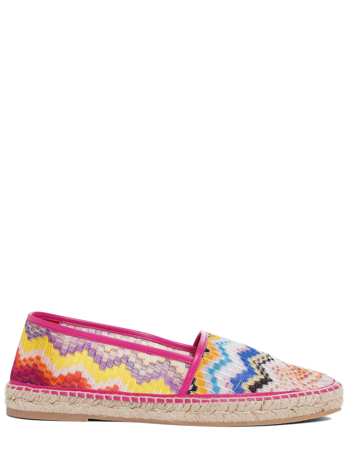 10mm Printed Canvas Espadrilles