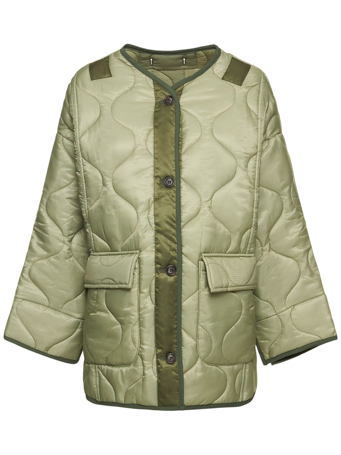 Teddy Quilted Nylon Jacket