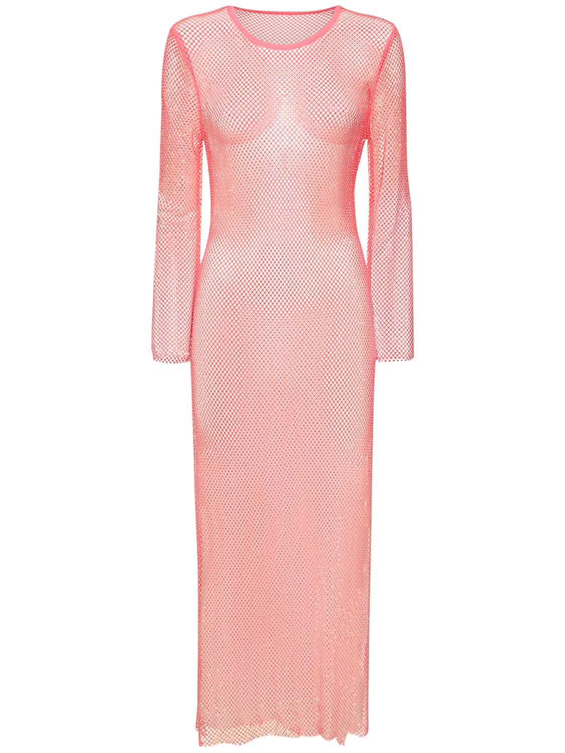 Robe Longue Embellie - LESLIE AMON - Modalova