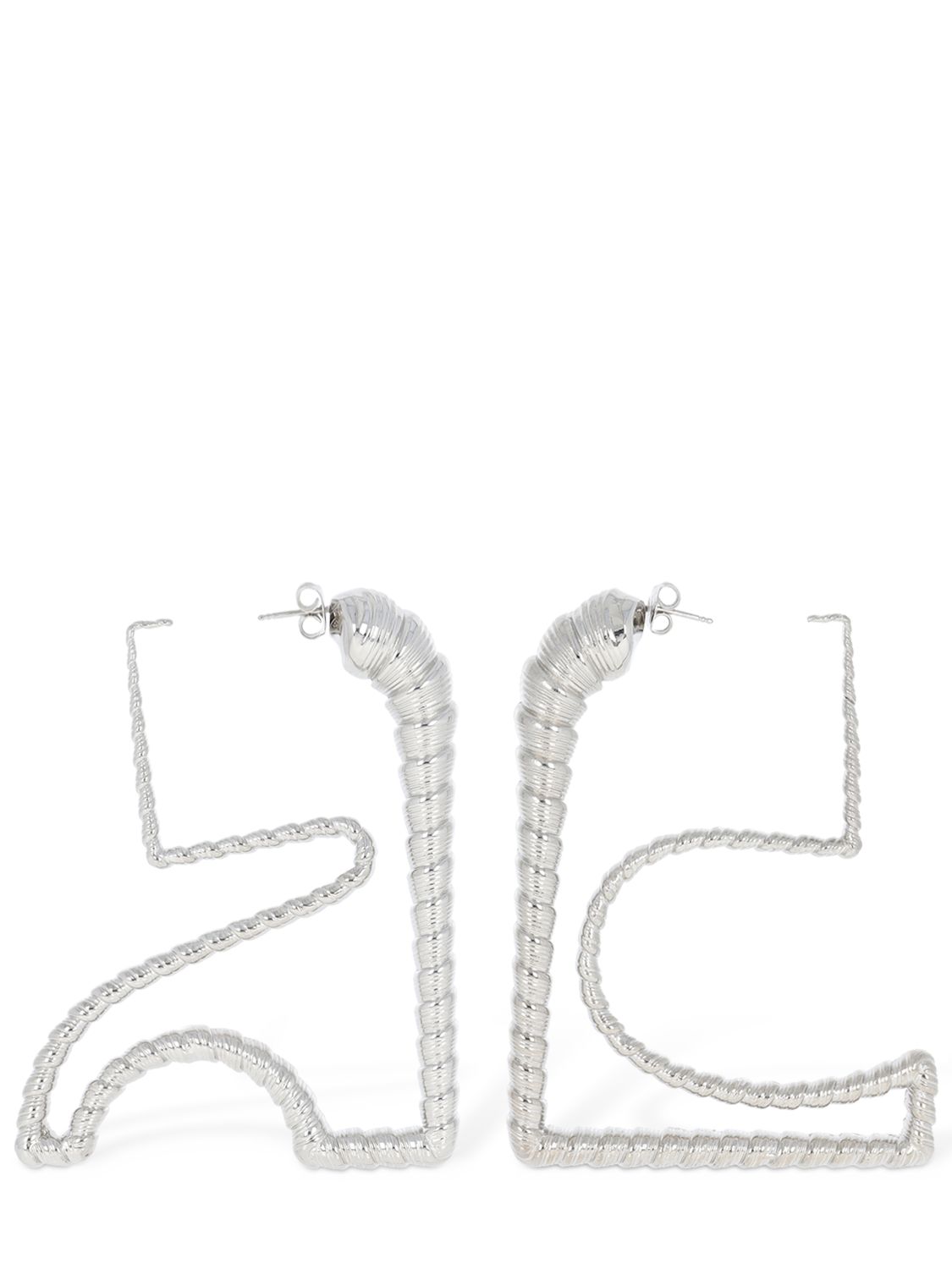 Medium Ac Shell Shape Earrings