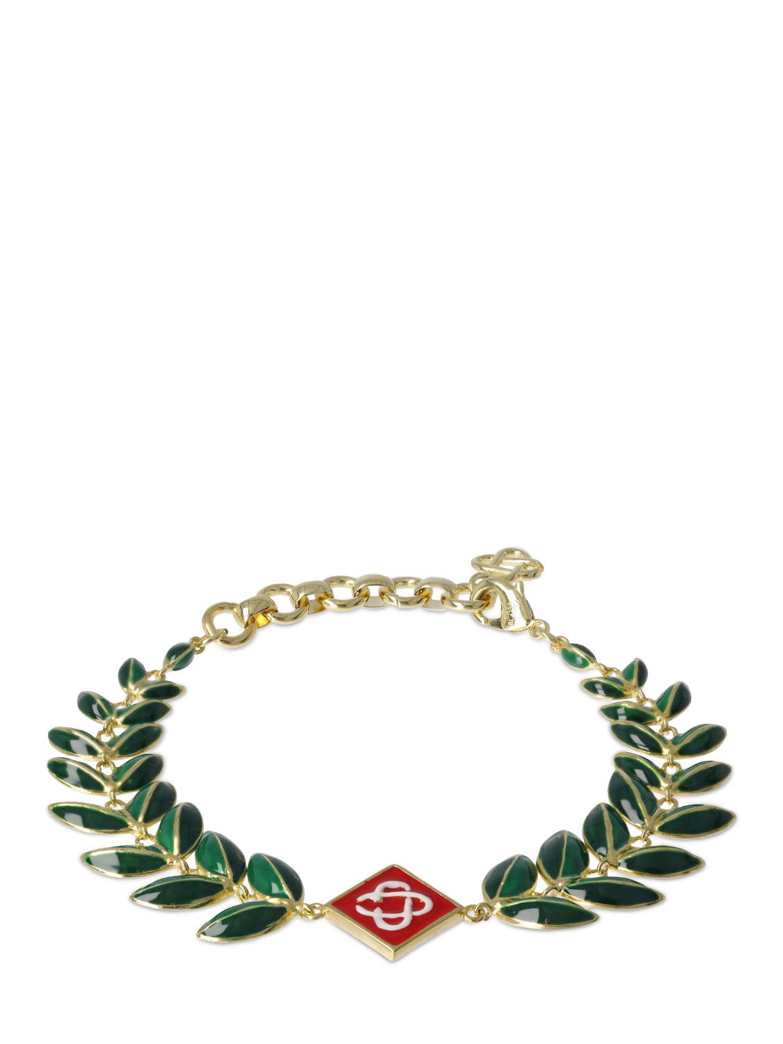 Laurel Leaf Chain Bracelet