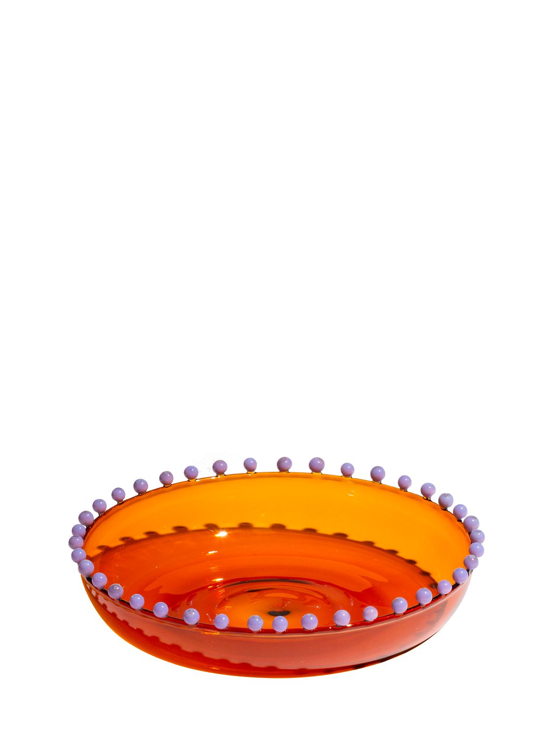 Fazeek Pearl Platter In Amber/lilac