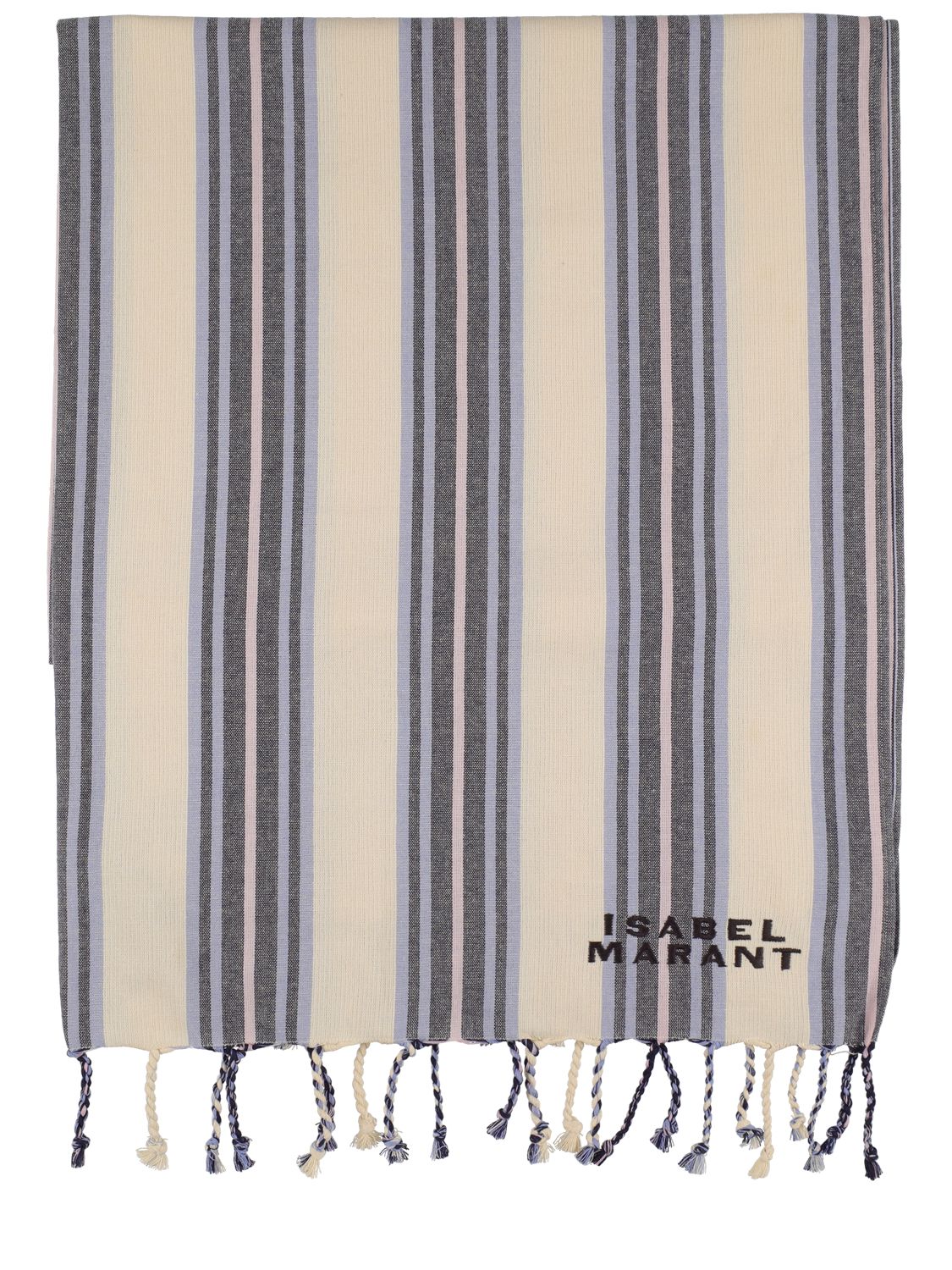 Striped Cotton Beach Towel