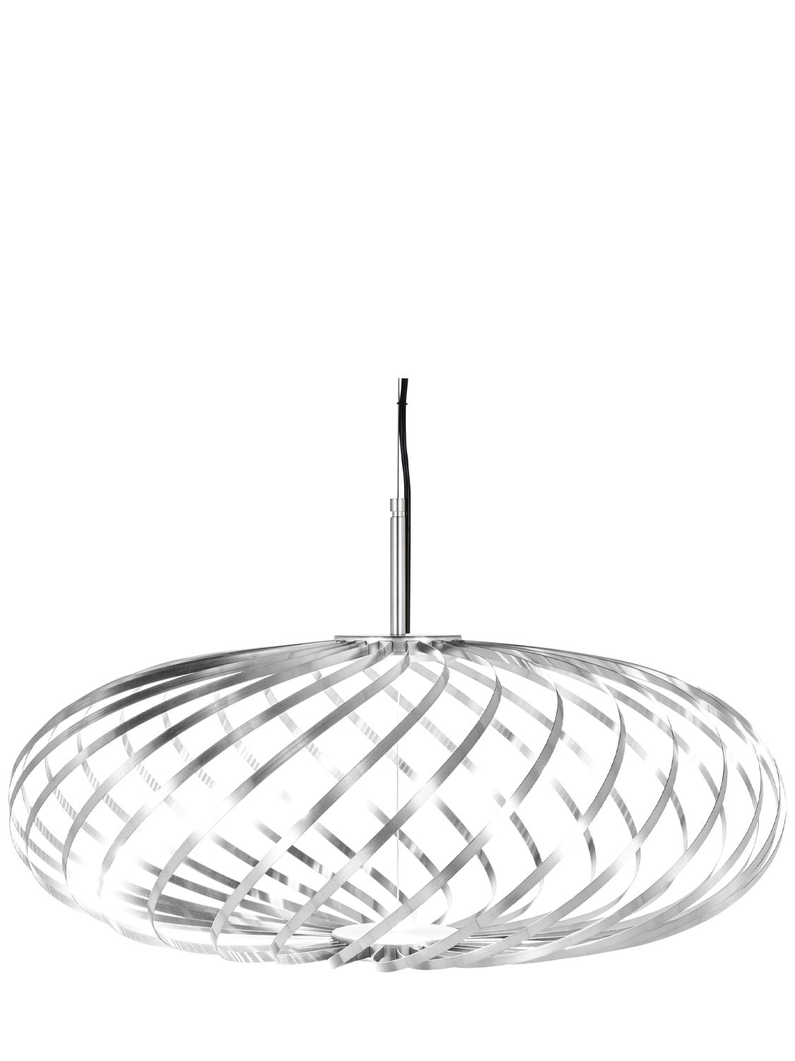 Tom Dixon Small Spring Pendent Silver In White