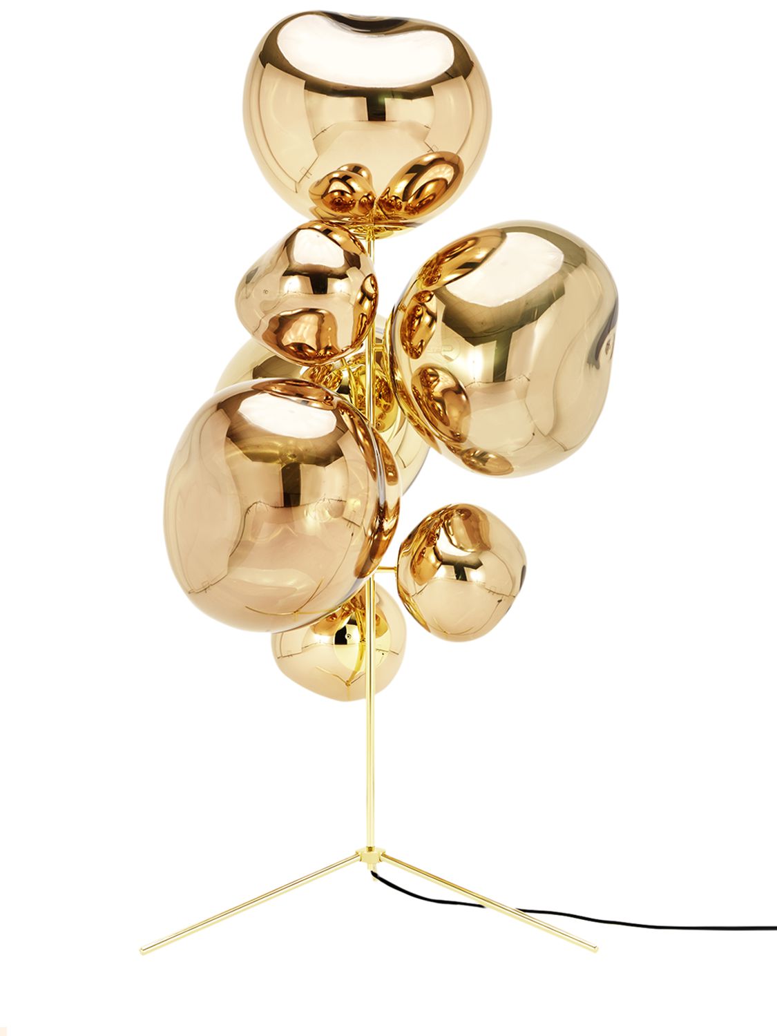 Tom Dixon Melt Floor Chandelier Gold Eu