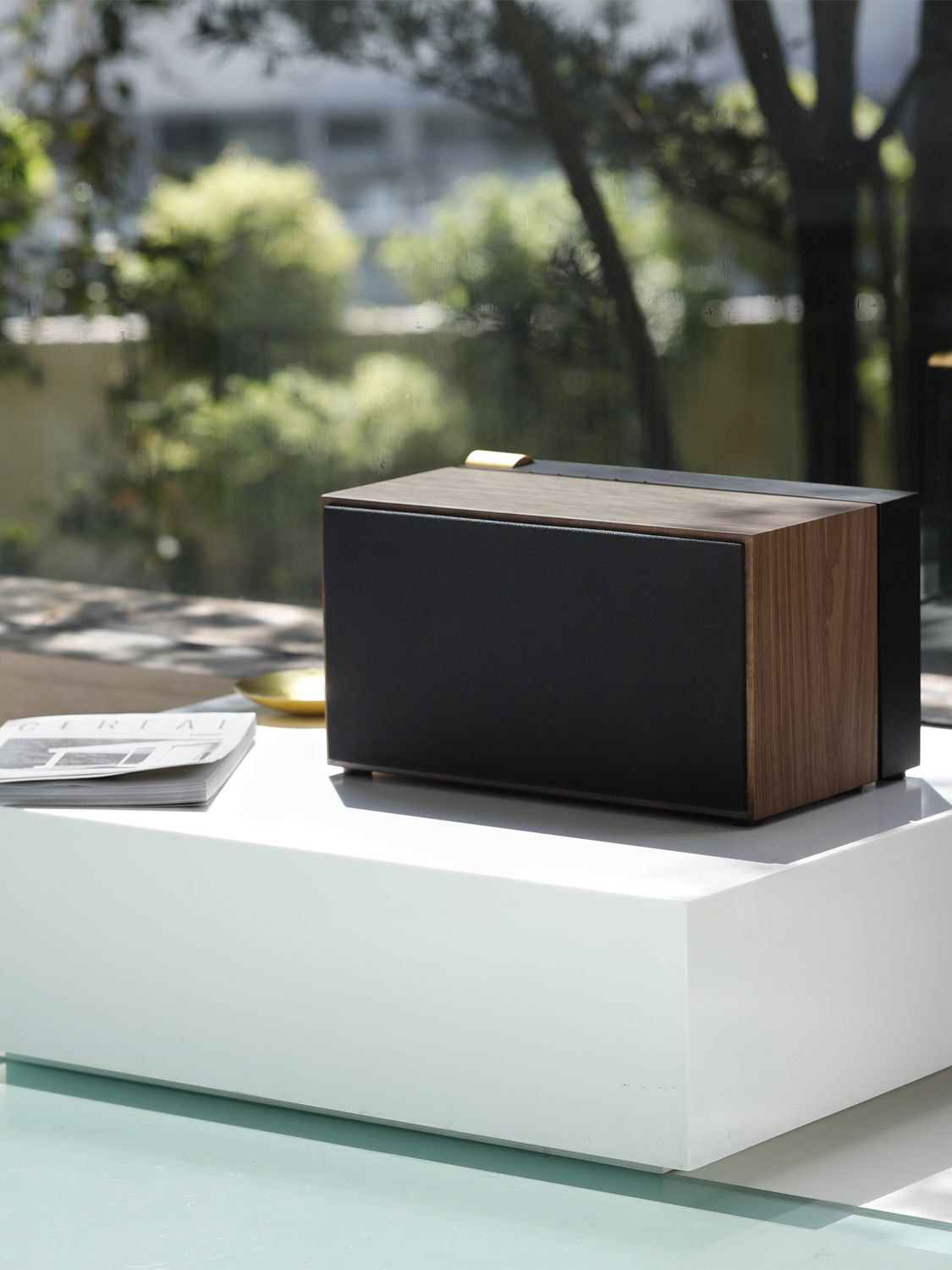 Shop La Boite Concept Pr/01 Speaker In Black-walnut