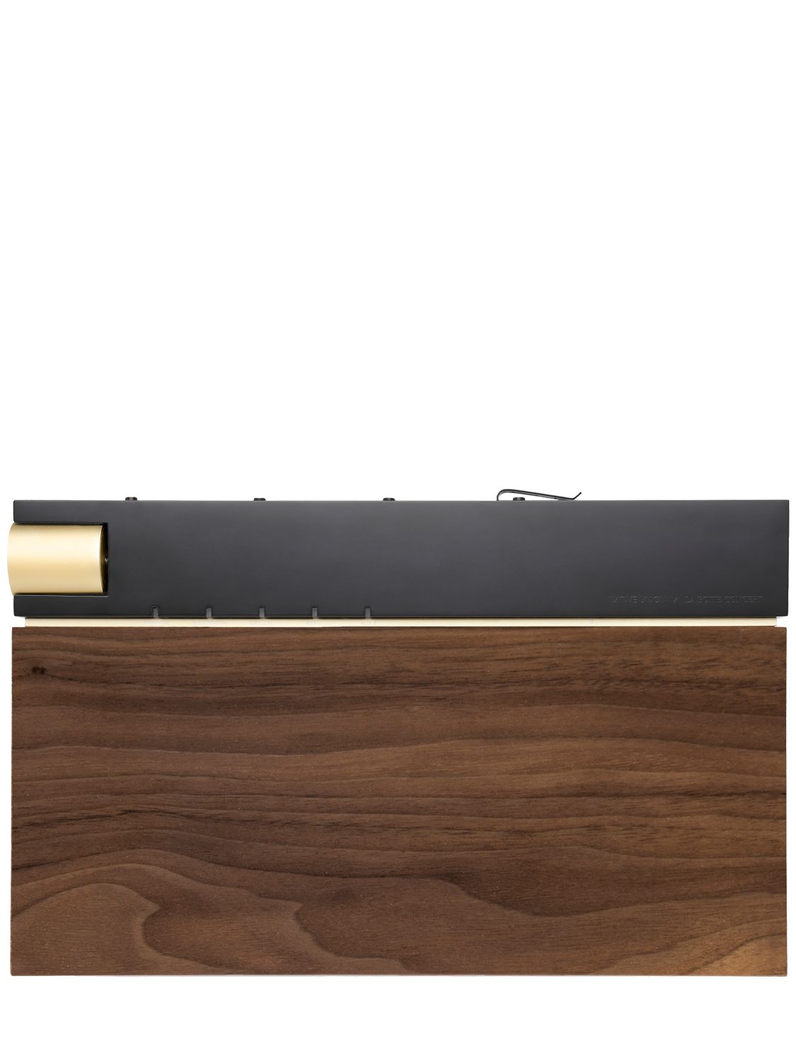 Shop La Boite Concept Pr/01 Speaker In Black-walnut