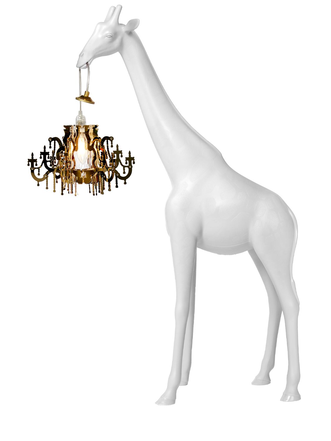 Qeeboo Giraffe In Love Xs Table Lamp In White