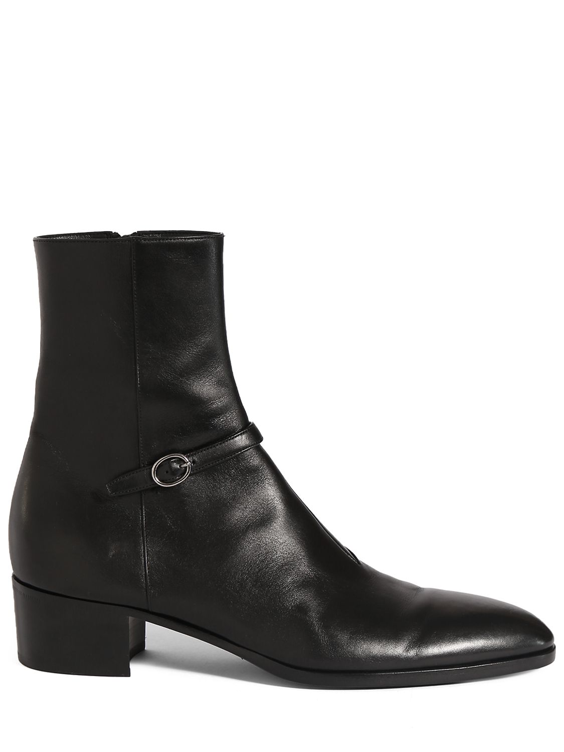 Vlad 45 Zipped Leather Boots