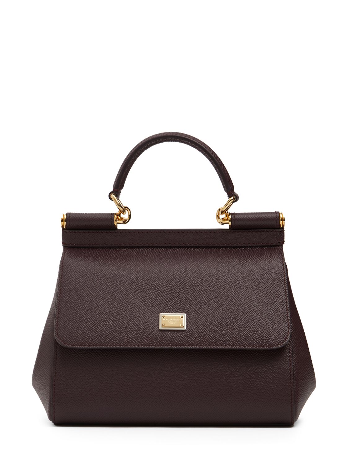 Medium Sicily Dauphine Leather Bag
