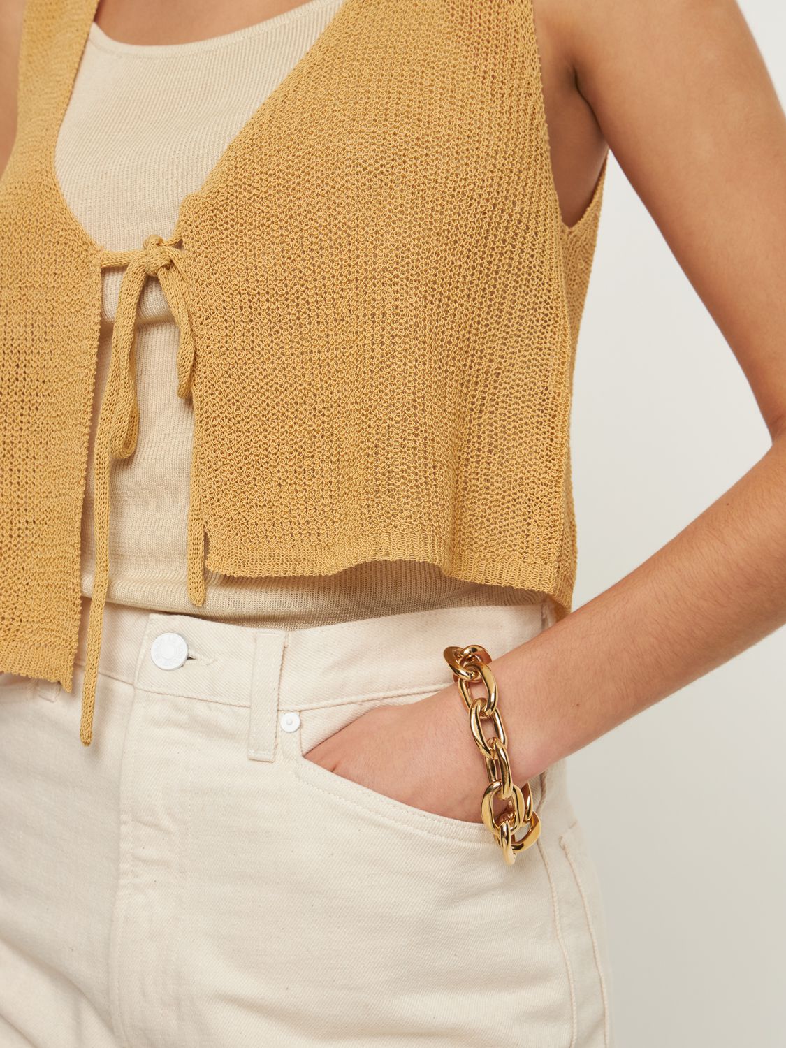 Your Life Chunky Chain Bracelet