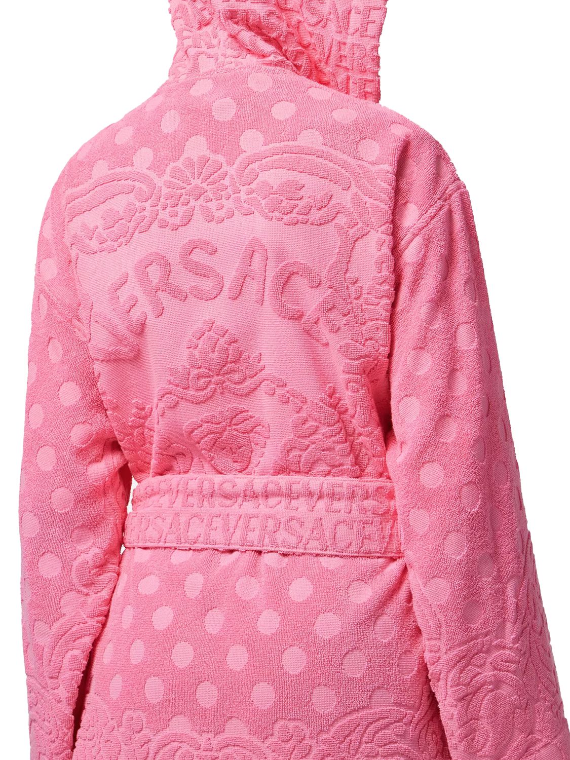 Versace On Repeat Short Bathrobe
