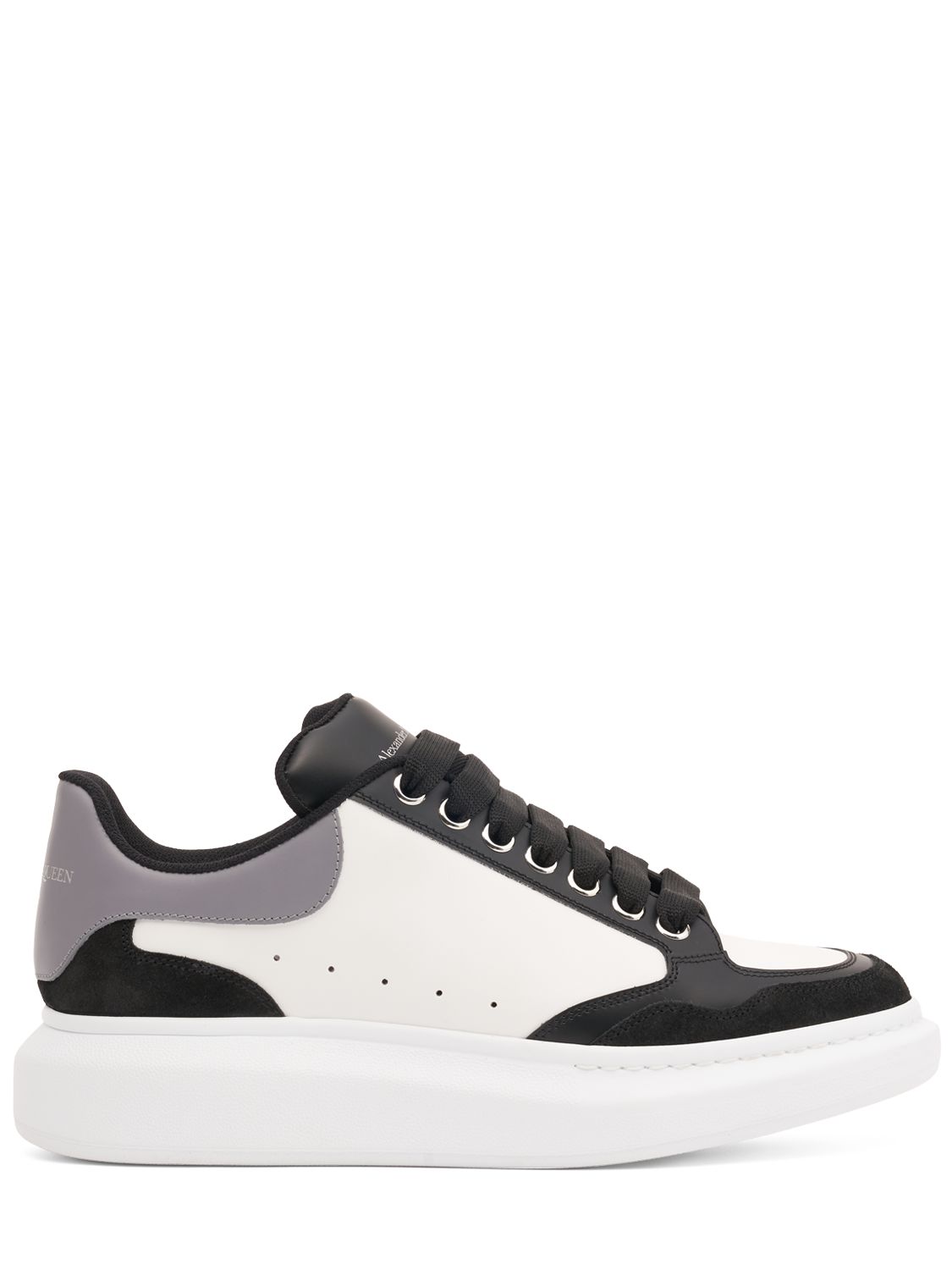 Oversized Trainer Leather Sneakers