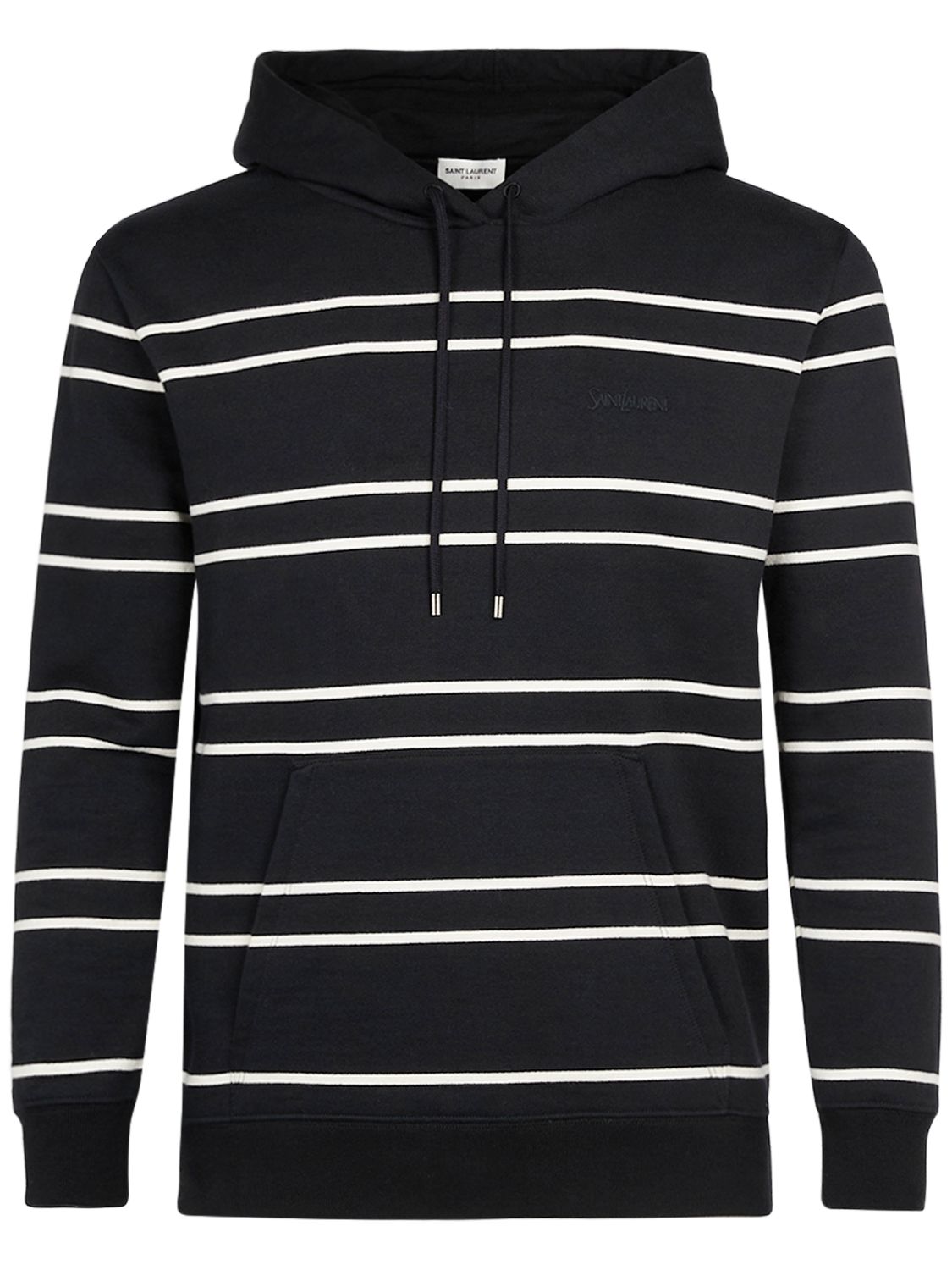 Maddox Old School Striped Cotton Hoodie