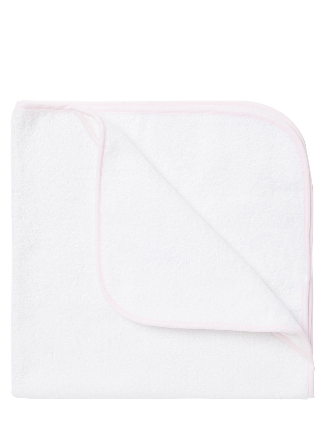 Golden Goose Star Cotton Bodysuit, Bib & Bath Set In Pink