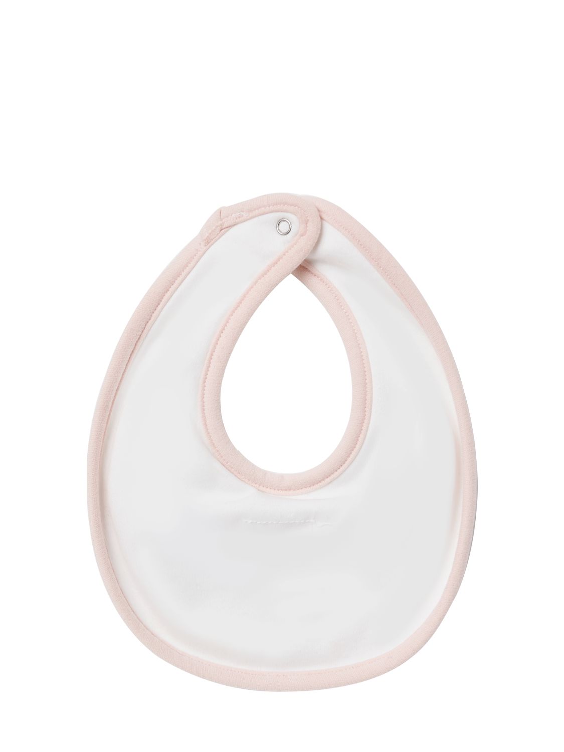 Golden Goose Star Cotton Bodysuit, Bib & Bath Set In Pink