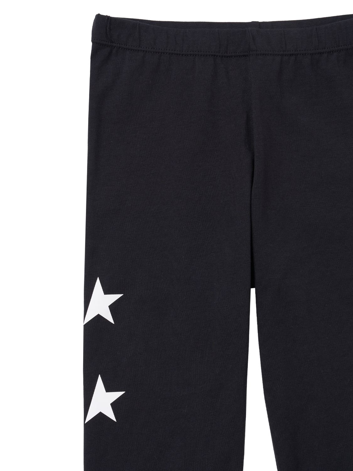 Golden Goose Cotton Leggings In Black
