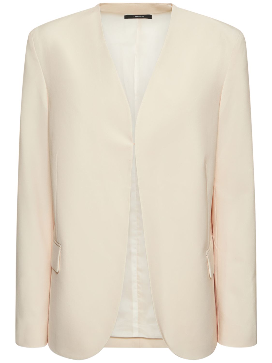 Blazer En Laine Stretch Traceable - THEORY - Modalova