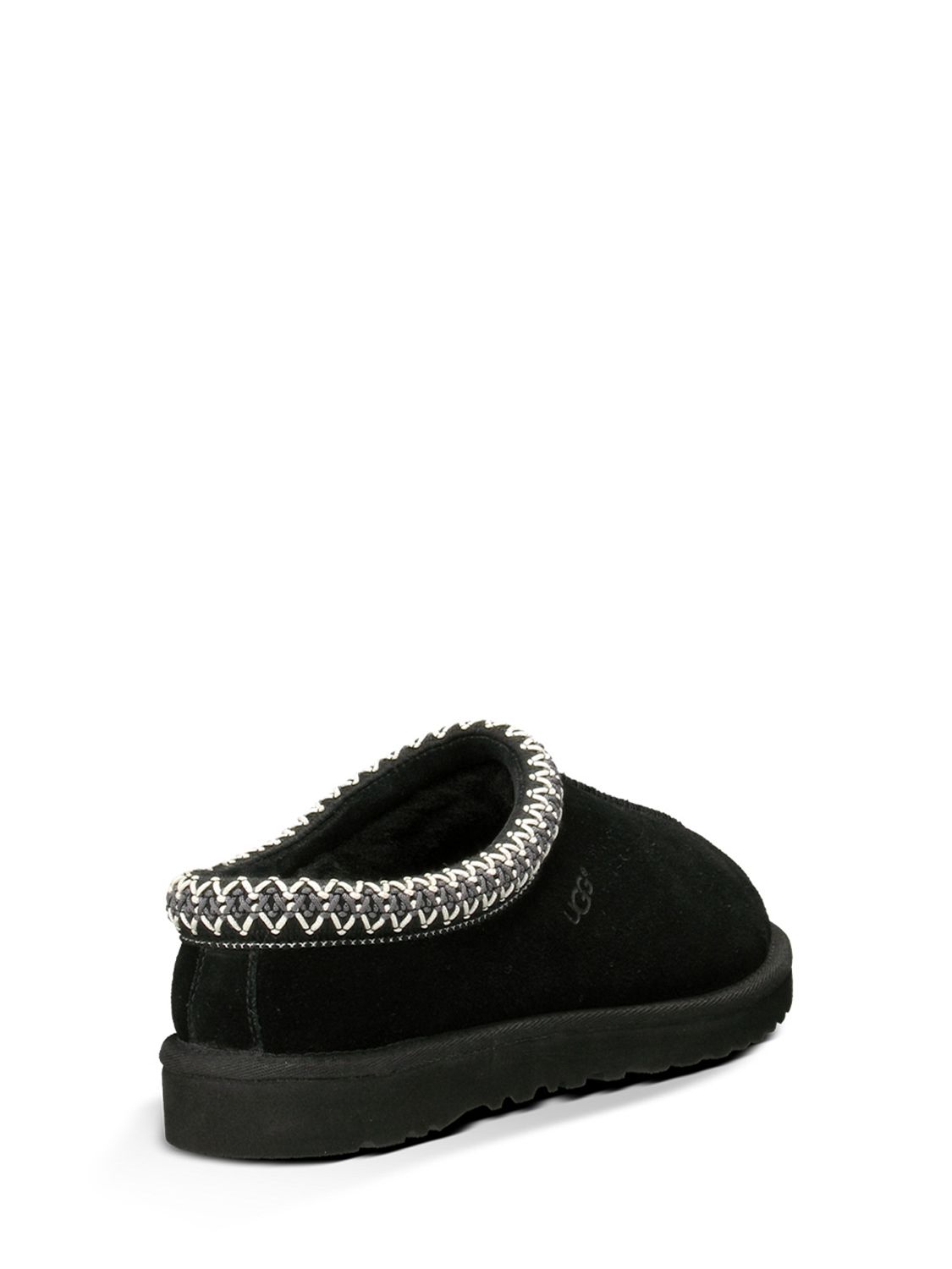 Shop Ugg 10mm Tasman Shearling Loafers In Black