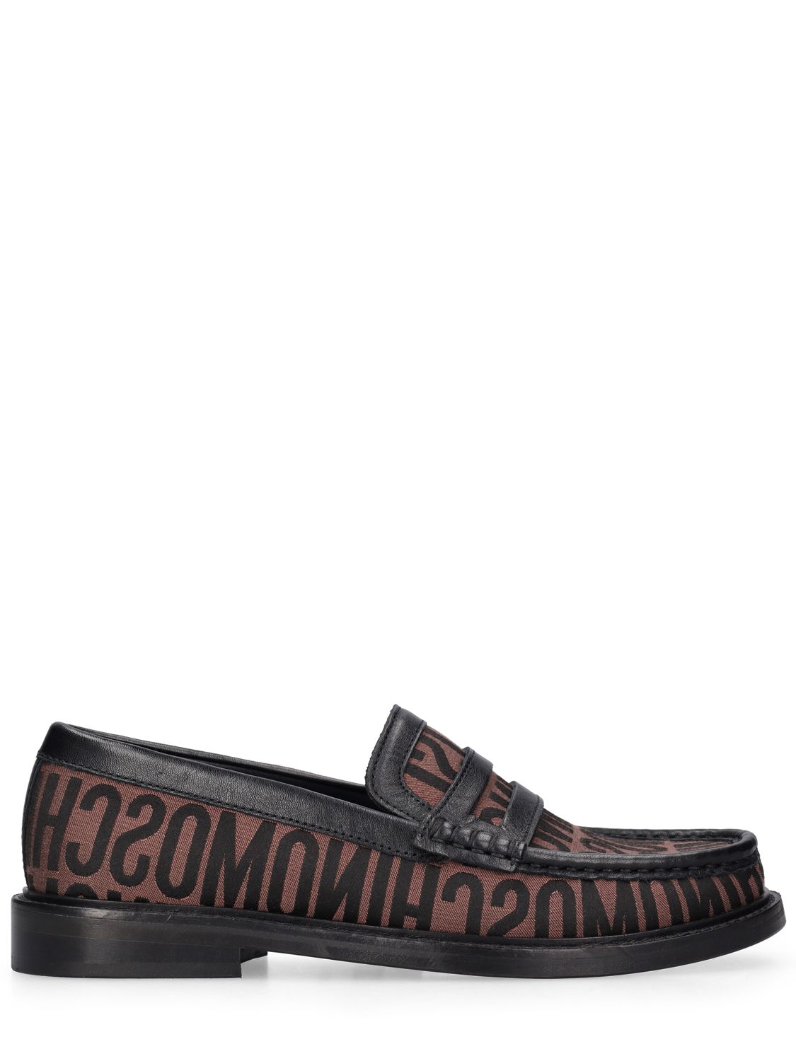 25mm College Logo Jacquard Loafers