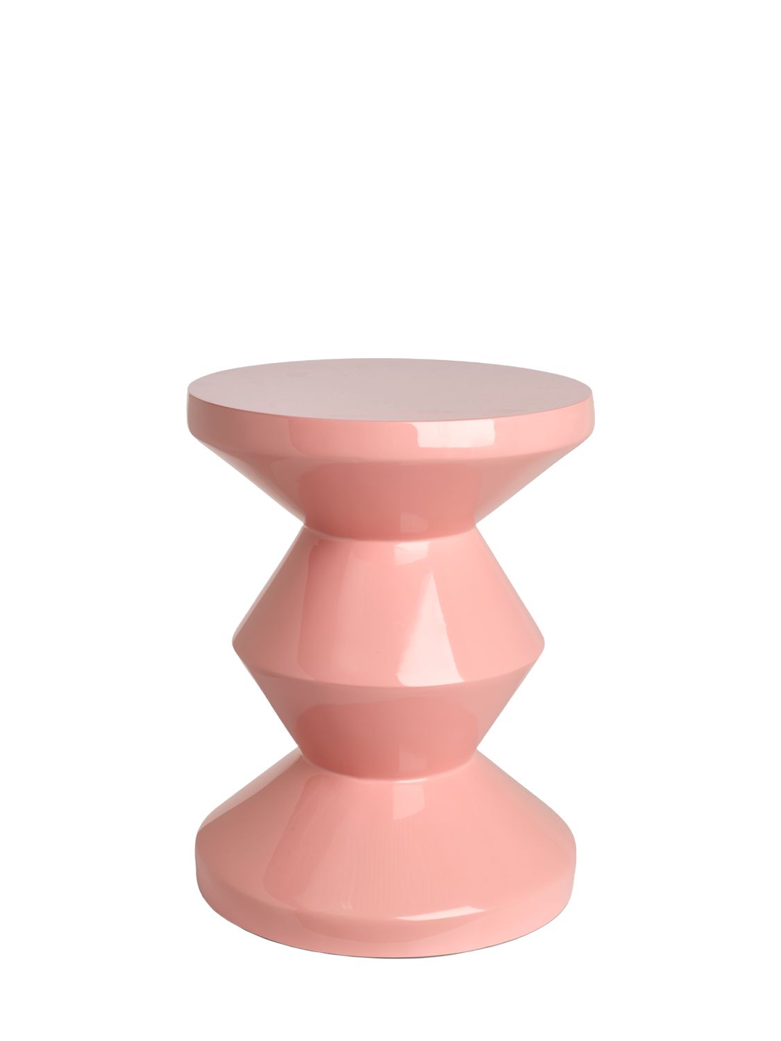 Polspotten Zig Zag Stool In Pink