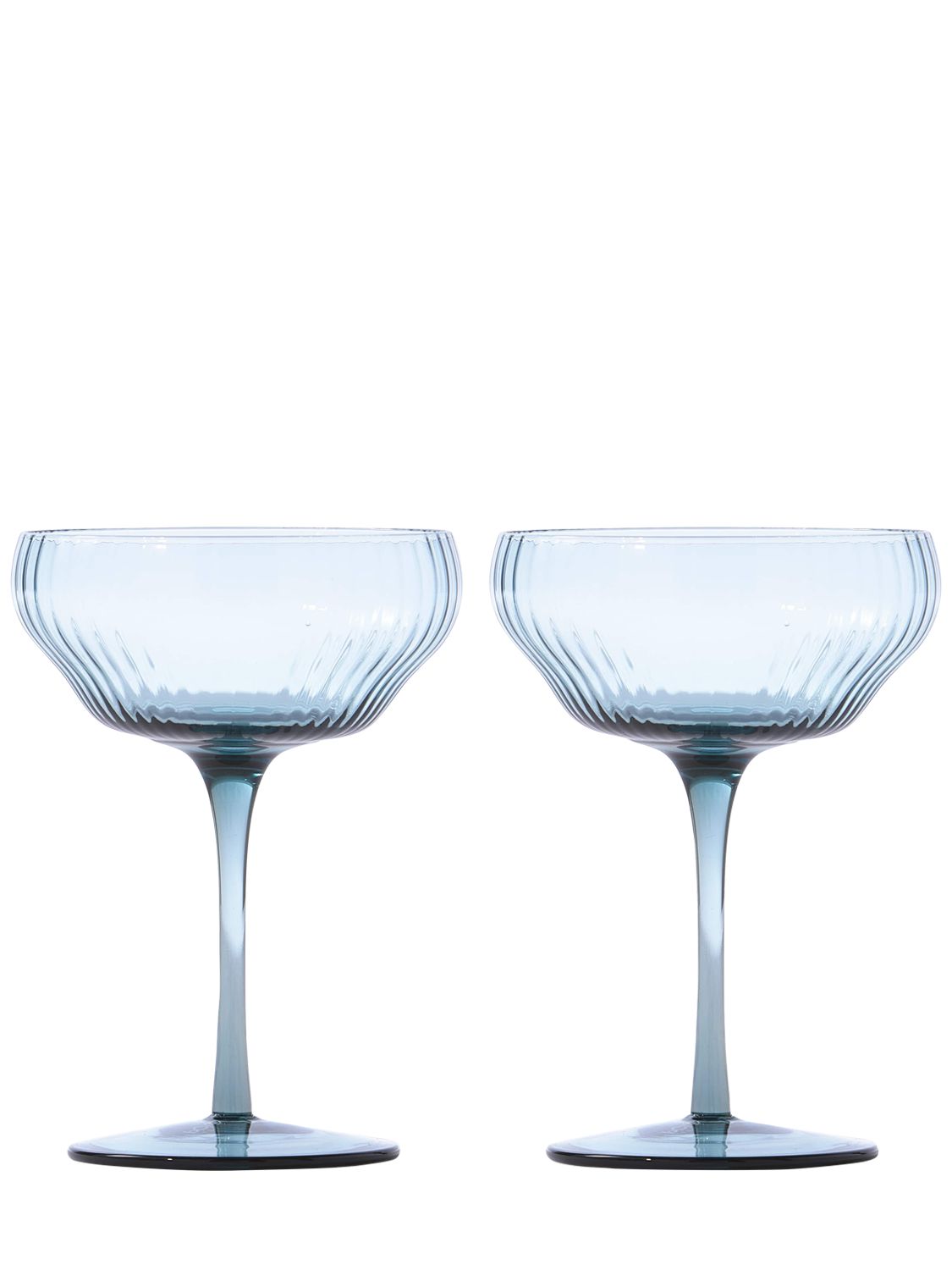 Polspotten Set Of 2 Pum Coupes In Blue