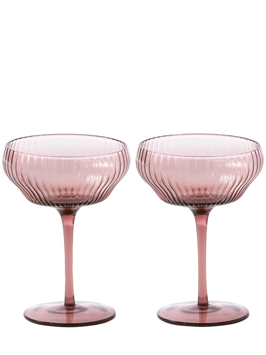Polspotten Set Of 2 Pum Coupes In Pink