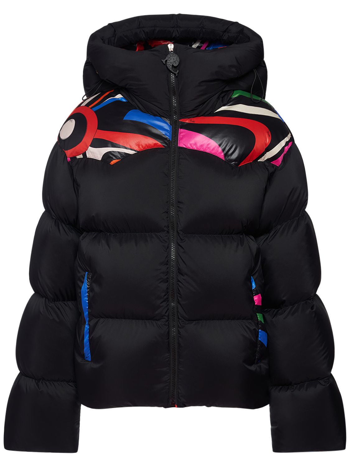 Tech Oversize Hood Puffer Ski Jacket