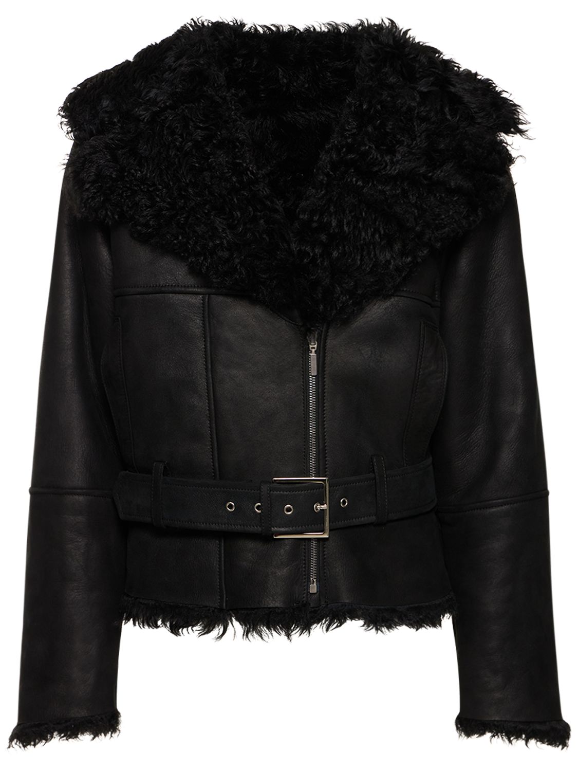 Leather & Shearling Jacket