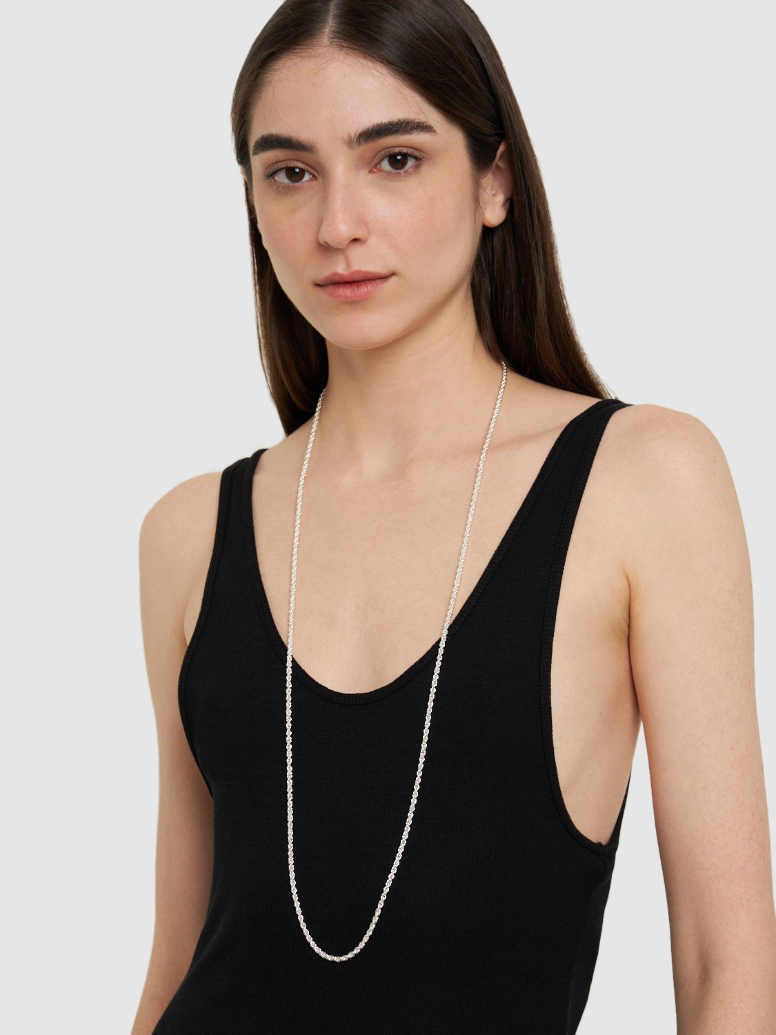 Lace Grace Long Mini Chain Necklace