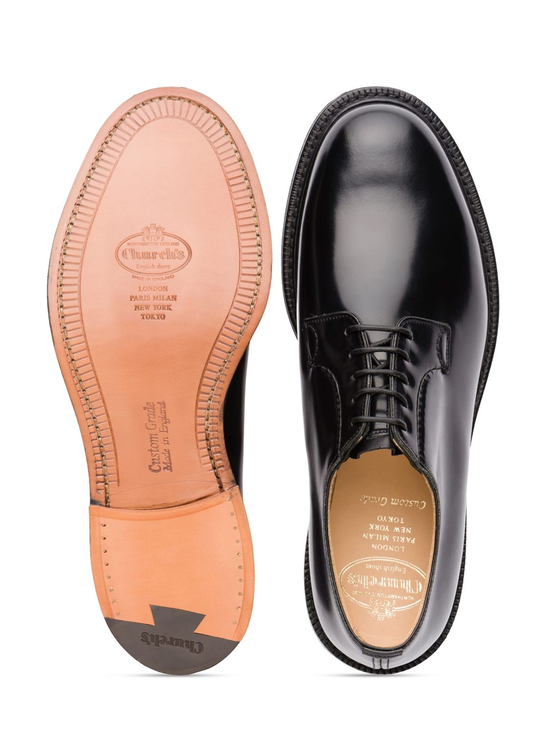 Shop Church's Shannon Lace-up Derby Shoes In Black