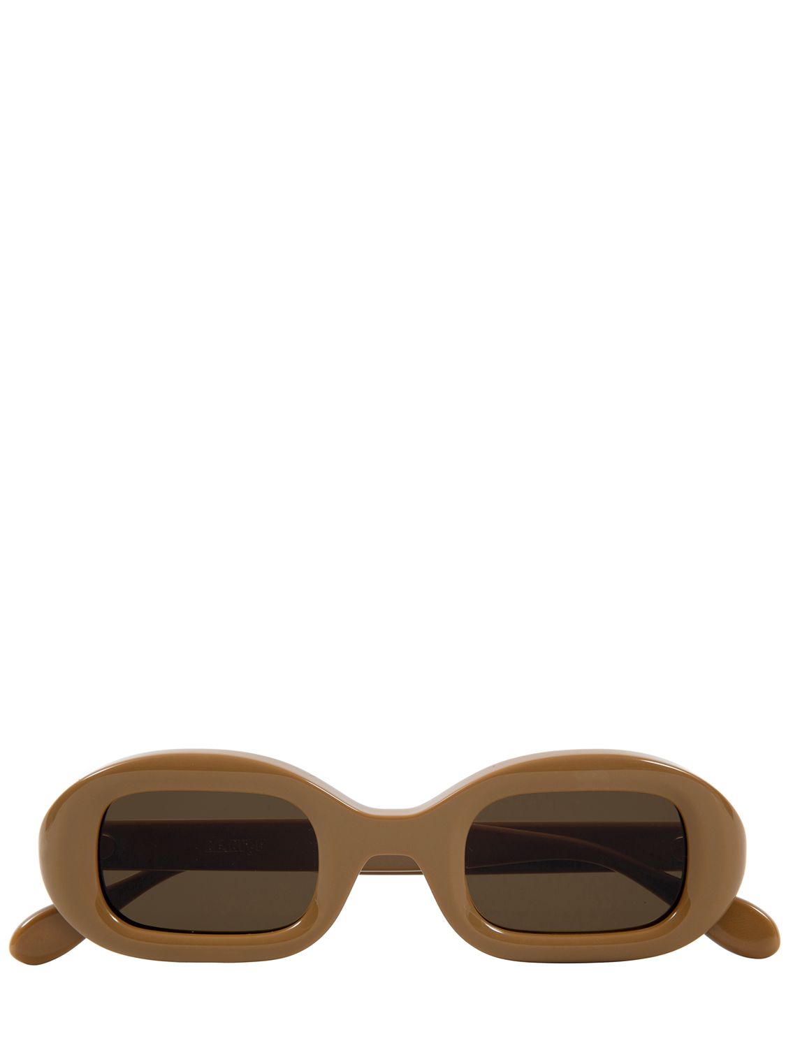 Flow Oval Acetate Sunglasses