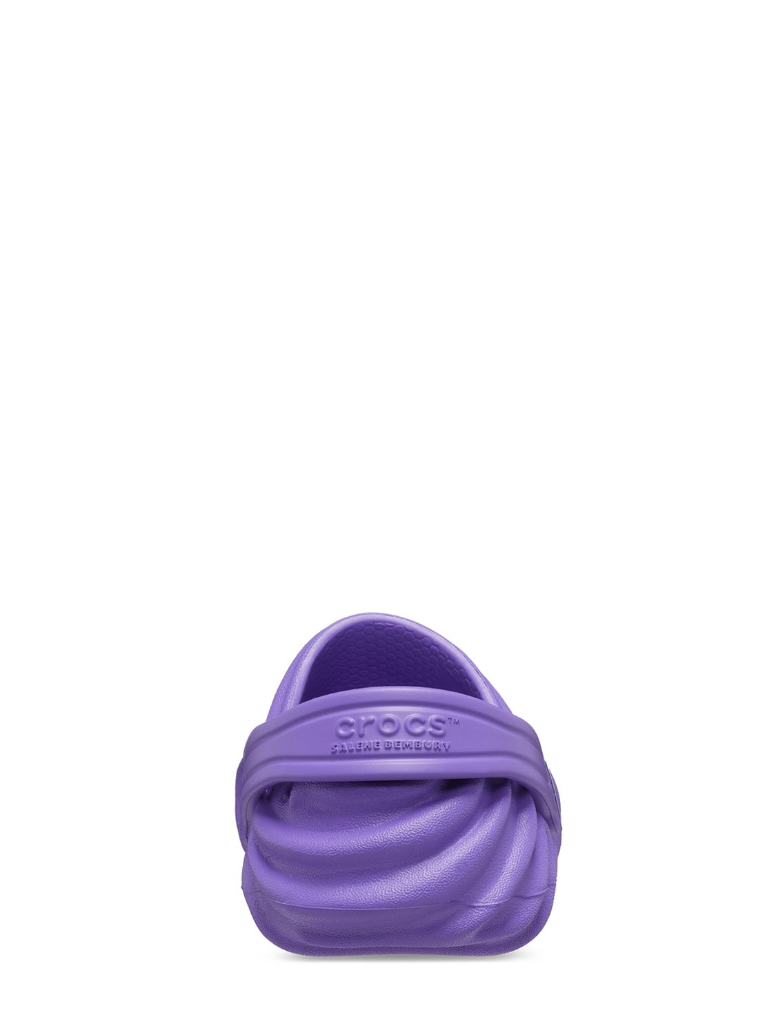 Crocs Salehe Rubber Sandals In Purple