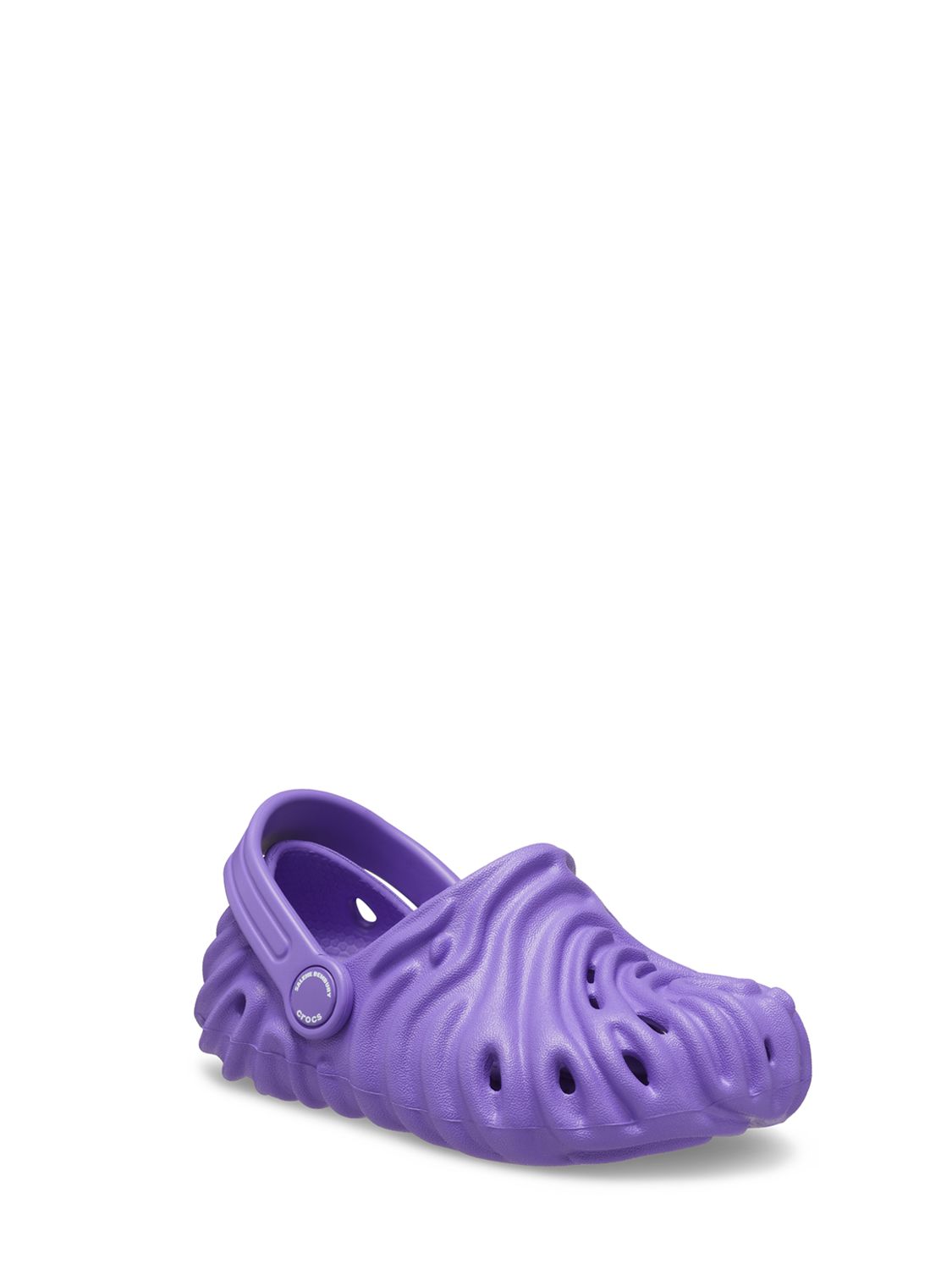 Crocs Salehe Rubber Sandals In Purple