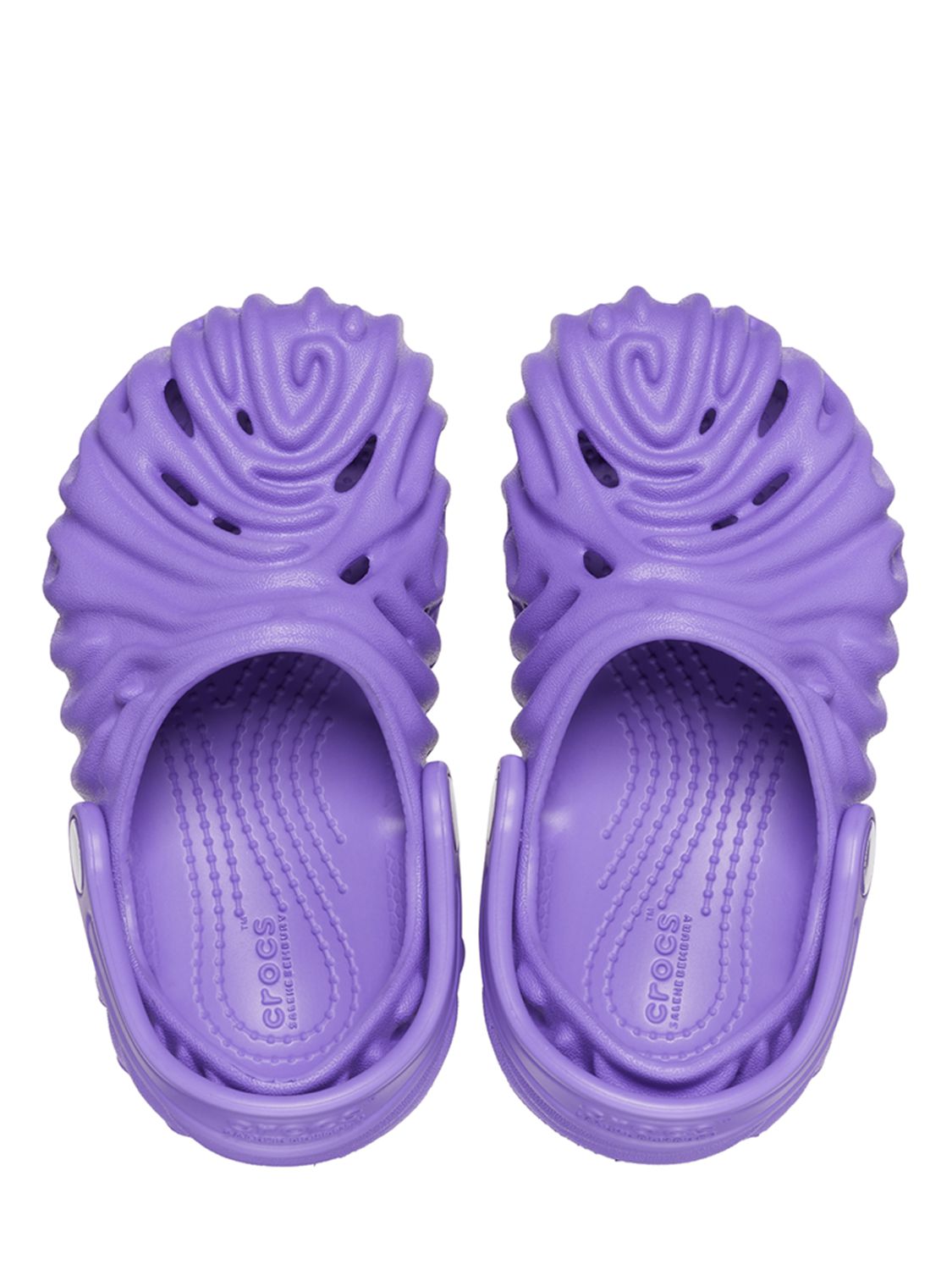 Crocs Salehe Rubber Sandals In Purple