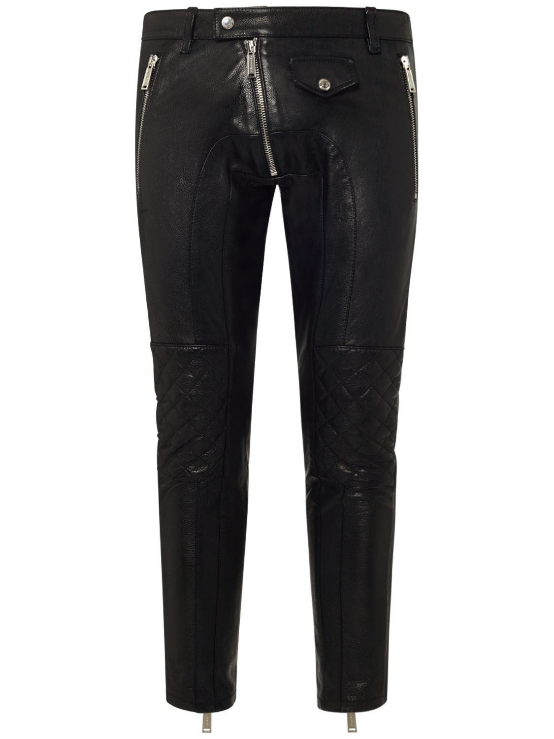 Sexy Biker Leather Pants