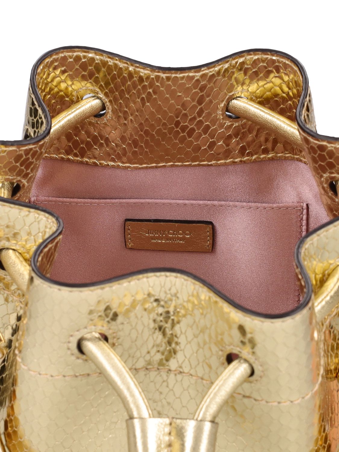 Lvr Exclusive Bon Bon Leather Bucket Bag