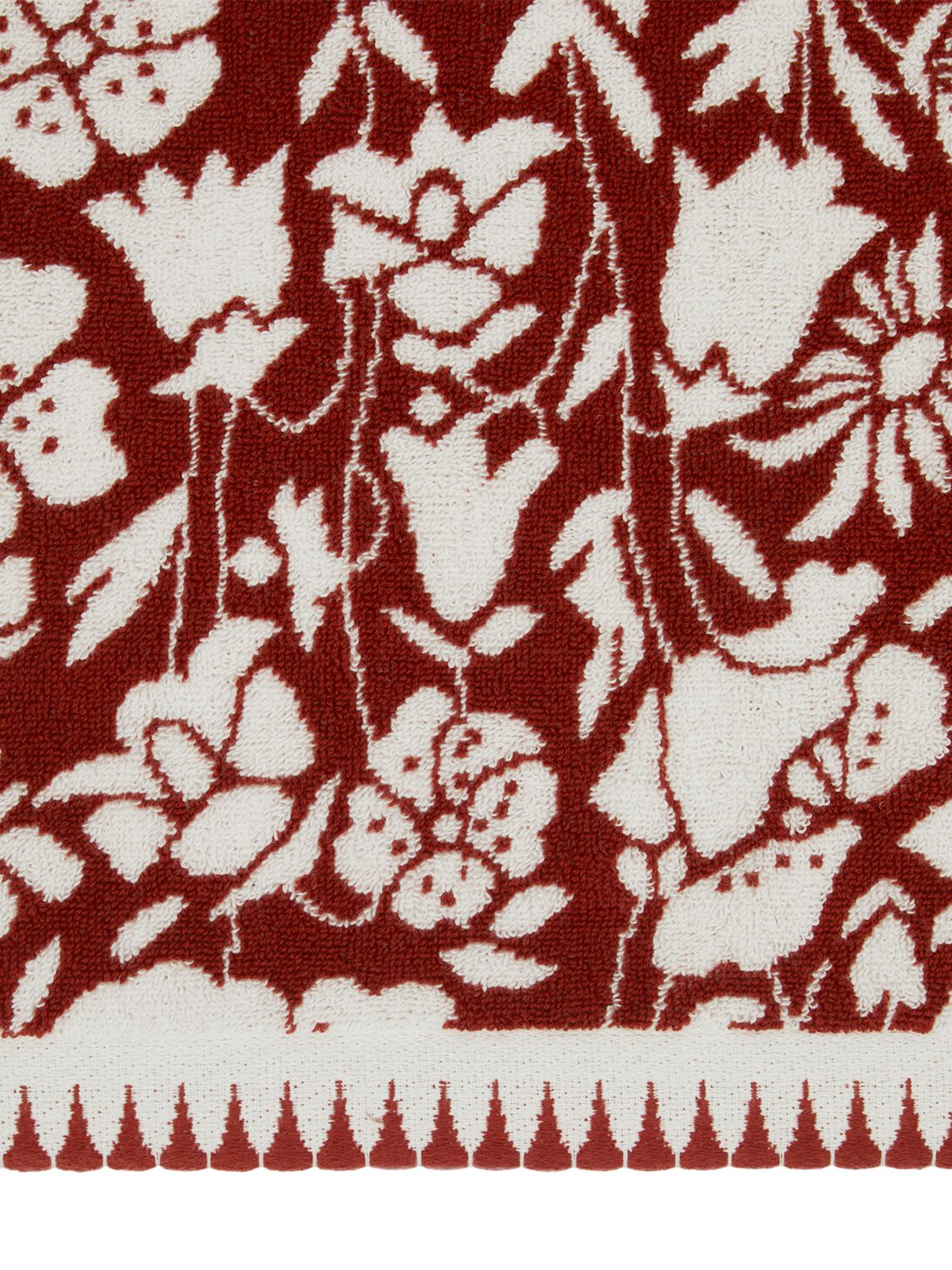 Liberty Poppy Hand Towel In Red