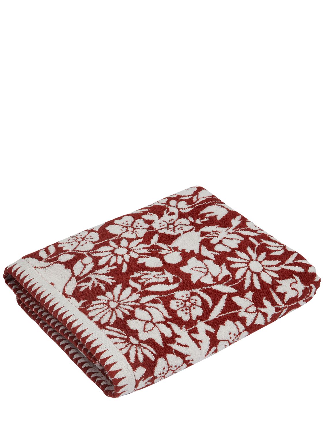 Liberty Poppy Hand Towel In Red