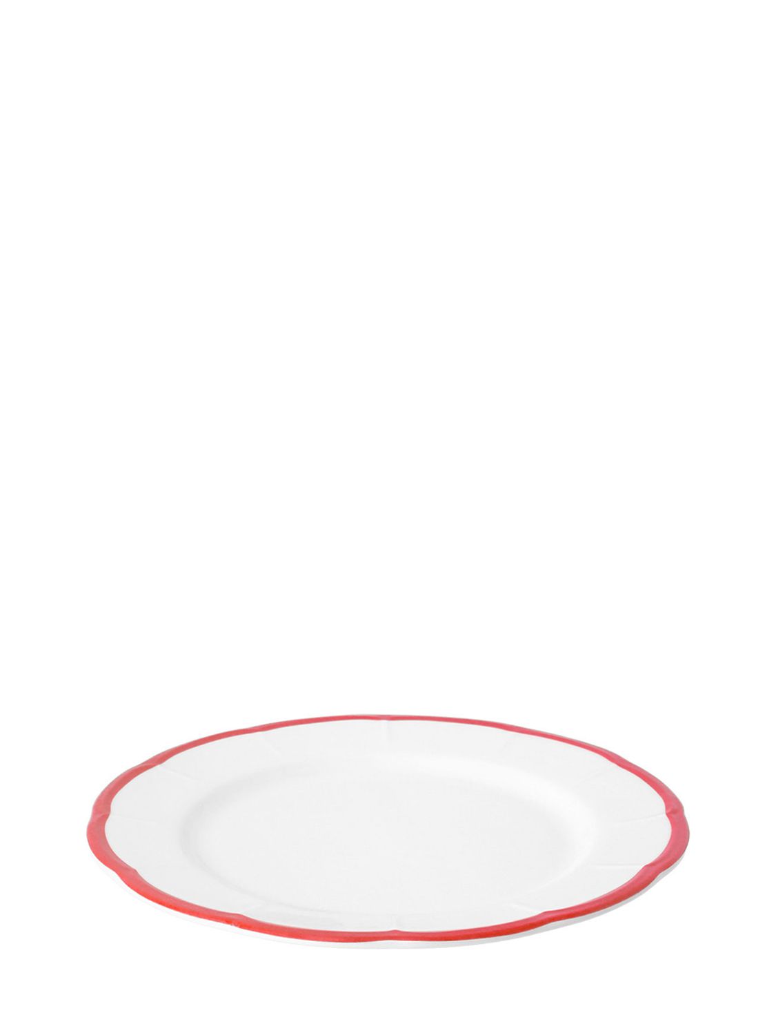 Bitossi Home Set Of 6 Petal Fruit Plates In White
