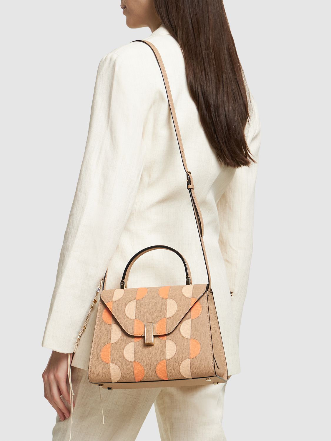 Medium Iside Intarsio Serpentina Bag