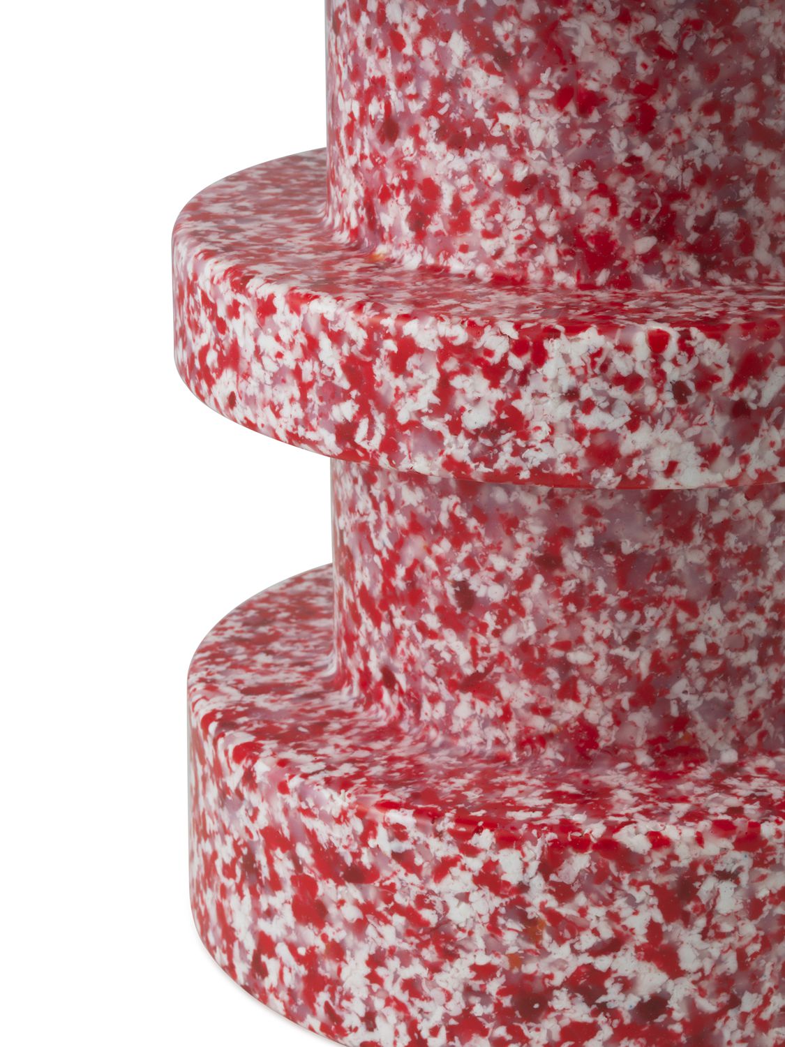 Shop Normann Copenhagen Bit Stool Stack In Red